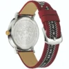 10_2_6375a78c-0310-4540-840e-ebe6993a1d83 Versace V Circle Silver Dial Two Tone Leather Strap Watch for Men - VEBQ01319