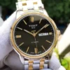 12-10-400x533 Tissot Automatics III Day Date Black Dial Two Tone Steel Strap Watch For Men - T065.430.22.051.00