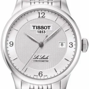130454 Tissot Le Locle Small Lady Automatic Silver Dial Silver Steel Strap Watch For Women - T41.1.183.34