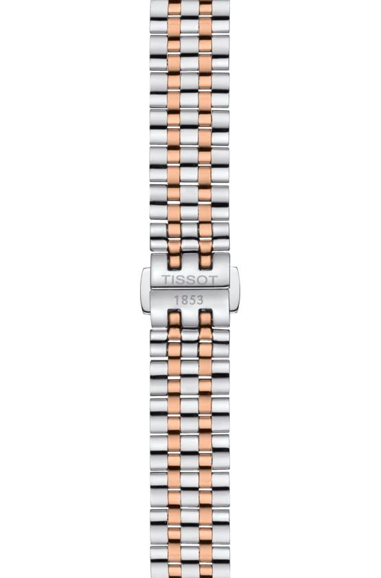 1561199919T122.210.22.033.01_4 Tissot Carson Premium Lady Silver Dial Two Tone Steel Strap Watch For Women - T122.210.22.033.01