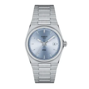 1TPRX001_1200x1200_crop_center_407bff21-a659-4519-bbb6-56b816bcf4cd Tissot PRX Light Blue Dial Silver Steel Strap Watch For Women - T137.210.11.351.00