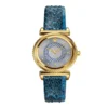 1_681ff3c0-5a5a-46dc-a9ea-068a6bd5b985 Versace V-Motif Vintage Logo Diamonds Blue Dial Blue Leather Strap Watch for Women - VERE01018