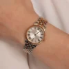 2-040-02-0216-lifestyle1 Tissot Carson Premium Lady Silver Dial Two Tone Steel Strap Watch For Women - T122.210.22.033.01