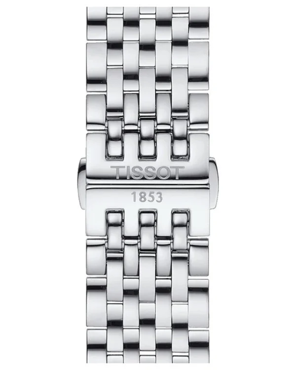 Tissot T Classic Tradition Black Dial Silver Steel Strap Watch For Men - T063.610.11.057.00