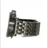 2114584995 Versace Viamond Quartz Black Dial Grey Steel Strap Watch For Men - VEPO00520