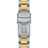 Tissot Seastar 1000 Black Dial Two Tone Steel Strap Watch for Women - T120.210.22.051.00