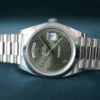 Rolex Arabic Numerals Watch Day Date For Men 228206
