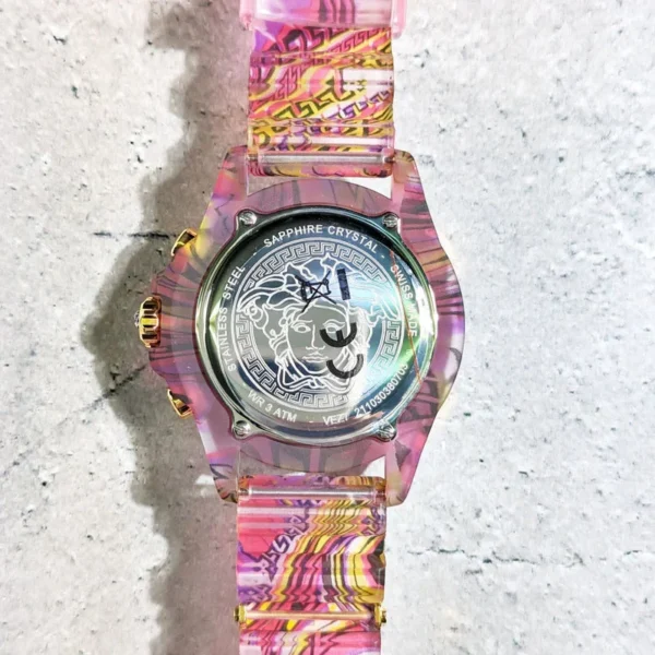 23100421_4_800x_4cbda6b0-7e35-4687-8fb3-6fa75283d572 Versace Icon Active Chronograph Quartz Gold Dial Red Leather Strap Watch For Men - VEZ701222