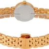 51893 Tissot T Lady Lovely Silver Dial Rose Gold Steel Strap Watch For Women - T058.009.33.031.01