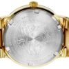 51pD-G5Ce8L Versace Greca Silver Dial Gold Steel Strap Watch for Men - VEVI00520
