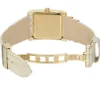 52e1a5f291a2828884f851e0b3d1be44 Versace DV-25 Gold Dial Off White Leather Strap Watch for Women - VQF030015