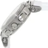 61BoYp5vdHL Tissot T Race Lady Chronograph White Dial White Rubber Strap Watch for Women - T048.217.17.017.00