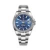 ROLEX Sky Dweller WATCH BLUE WITH STAINLESS STEEL SILVER BELT
