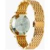 684132_6937c584-5484-4e37-942e-a48d51a00cf3 Versace V-Twist Black Dial Gold Mesh Bracelet Watch for Women - VELS00819