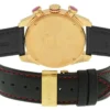 81m7W3YivKL_f646fe0f-bb23-43c0-a650-067b7680b490 Versace V-Ray Chronograph White Dial Black Leather Strap Watch for Men - VDB040014