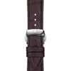84092 Tissot Gentleman Powermatic 80 Silicium Silver Dial Brown Leather Strap Watch For Men - T127.407.16.031.01