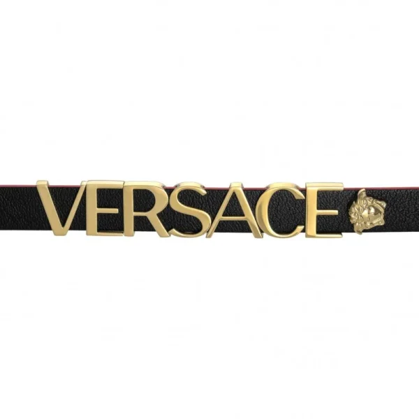 A5E27F174BC75B_5_1000 Versace V-Flare Quartz Black Dial Black Leather Strap Watch for Women - VEBN00218