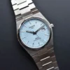 Hands-On-Review-Tissot-PRX-Powermatic-80-Ice-Blue-Dial-T137.407.11.351.00-9 Tissot PRX Powermatic 80 Ice Blue Tiffany Dial Silver Steel Strap Watch for Men - T137.407.11.351.00