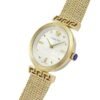 IMG_0024-2 Versace Meander Greca White Dial Gold Mesh Bracelet Watch for Women - VELW00820