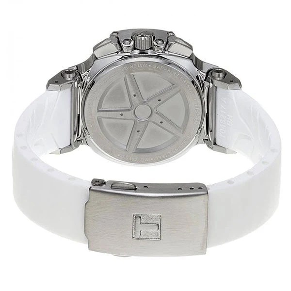 T048.217.17.017.00_braclet Tissot T Race Lady Chronograph White Dial White Rubber Strap Watch for Women - T048.217.17.017.00
