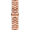 T1122103306100_zoombracelet Tissot T Wave Anthracite Dial Rose Gold Steel Strap Watch For Women - T112.210.33.061.00