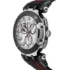 T115.417.27.011-4 Tissot T Race Chronograph White Dial Black Silicone Strap Watch For Men - T115.417.27.011.00