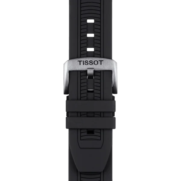 T115.417.27.011.00_zoombracelet_1024x1024_2x_a8f72c2c-cf7a-49b7-9e61-07d6e24bc567 Tissot T Race Chronograph White Dial Black Silicone Strap Watch For Men - T115.417.27.011.00