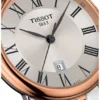 T122.210.22.033.01---4 Tissot Carson Premium Lady Silver Dial Two Tone Steel Strap Watch For Women - T122.210.22.033.01