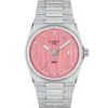 Tissot PRX Quartz Pink Dial Silver Steel Strap Watch for Women - T137.210.11.331.00