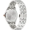 Versace Greca Time Quartz Black Dial Silver Steel Strap Watch For Men - VE3K00322