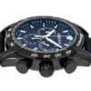 VE7953DM00028_3_l_5280841b-30bc-4c5e-94b9-d6bf0976312a Versace V-Ray Chronograph Quartz Blue Dial Black Leather Strap Watch For Men - VEDB00418