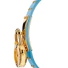 VEDW00419_1 Versace Medusa Lock Icon Quartz White Dial Blue Leather Strap Watch for Women - VEDW00419