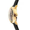 Versace Virtus Quartz Black Dial Black Leather Strap Watch for Women - VEHC00119