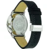 VELQ00119back Versace V Urban Black Dial Black Leather Strap Watch for Men - VELQ00119