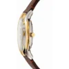 Versace V-Urban Quartz Grey Dial Brown Leather Strap Watch for Men - VELQ00219