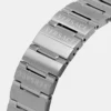 Versace Greca Quartz Blue Dial Silver Steel Strap Watch For Men - VEZ900221