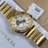 WhatsAppImage2023-05-12at4.04.29PM Versace Greca Silver Dial Gold Steel Strap Watch for Men - VEVI00520