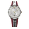 a1bc88523f58edd1c97ecf01d060821d_large_e39700a6-eb6d-4adb-b58c-2dc3a6d9efef Versace V Circle Silver Dial Two Tone Leather Strap Watch for Men - VEBQ01319