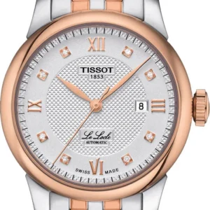 aa Tissot T Classic Le Locle Automatic Lady Silver Dial Two Tone Steel Strap Watch For Women - T006.207.22.036.00