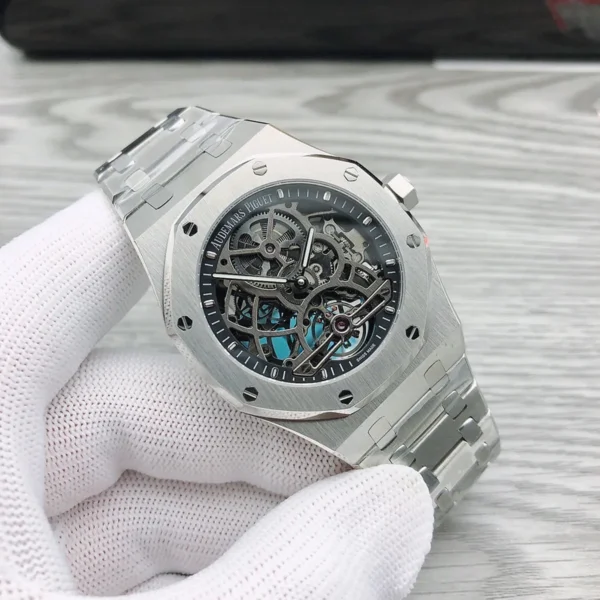 Audemars Piguet Men’s Royal Oak Skeleton Openworked Watch