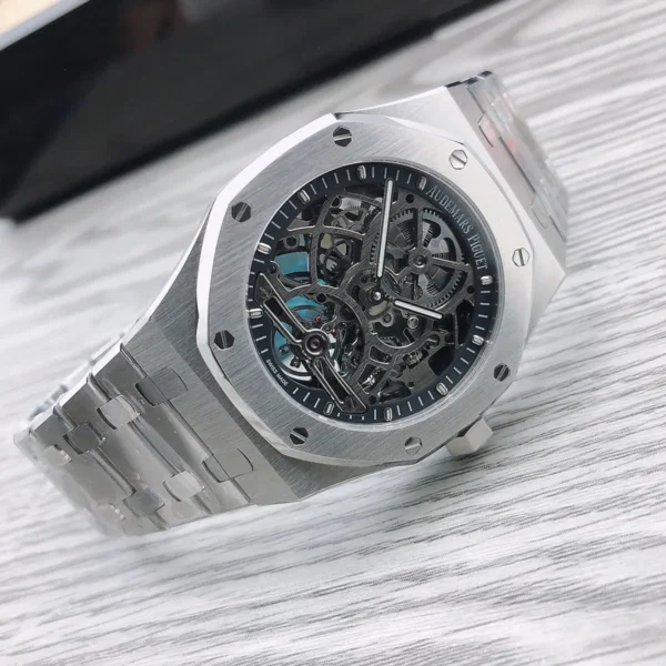 Audemars Piguet Men’s Royal Oak Skeleton Openworked Watch