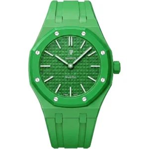 Audemars Piguet x Swatch Royal Pop GREEN EIGHT SSX03G100N Unisex Green Dial Watch