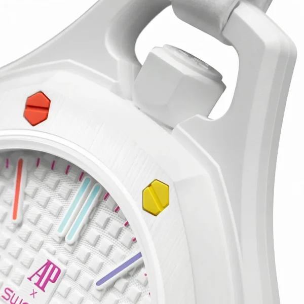 Audemars Piguet x Swatch Royal Pop Huit Blanc Unisex White Pocket Watch