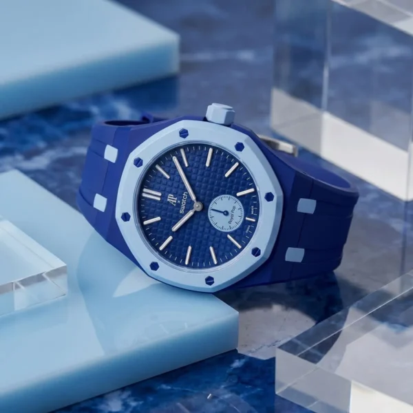 Audemars Piguet x Swatch Royal Pop OTG ROZ SSX03J100N Unisex Teal and Pink Watch