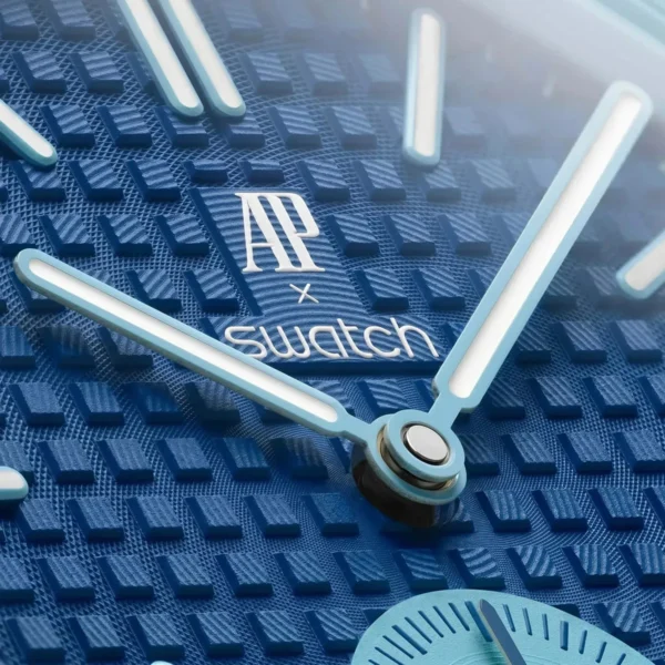 Audemars Piguet x Swatch Royal Pop LAN BA Unisex Blue Pocket Watch