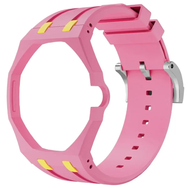 Audemars Piguet x Swatch Royal Pop OTG ROZ SSX03J100N Unisex Teal and Pink Watch