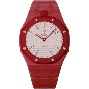 Audemars Piguet x Swatch Royal Pop OTTO ROSSO SSX03R100N Unisex Red Ceramic Watch