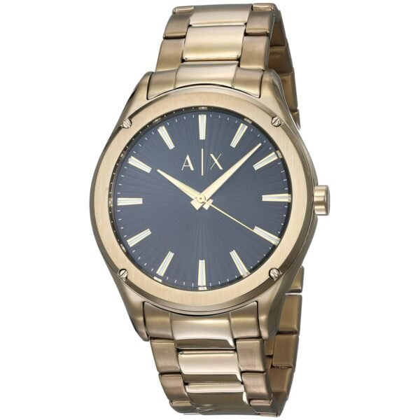 ax2801-armani-exchange-watch-men-black-dial-stainless-steel-metal-gold-strap-quartz-analog-three-hand-fitz_2 Armani Exchange Watch For Men AX2801