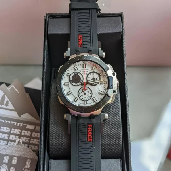 image_36fbd322-749c-487f-8e0d-7bad6d803565 Tissot T Race Chronograph White Dial Black Silicone Strap Watch For Men - T115.417.27.011.00