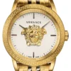 Versace Palazzo Empire White Dial Two Tone Steel Strap Watch for Men - VERD00418